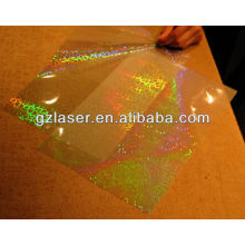 Holograma película de color claro brillante cambio de color